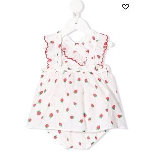 Stella McCartney baby girl strawberry set